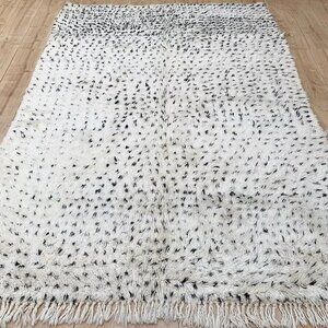 MOROCCAN RUG BENI OURAIN BERBER Area Carpet Accent